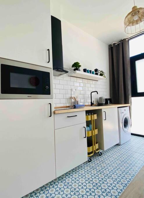 Beautiful Flat Next The Beach Valencia Bagian luar foto