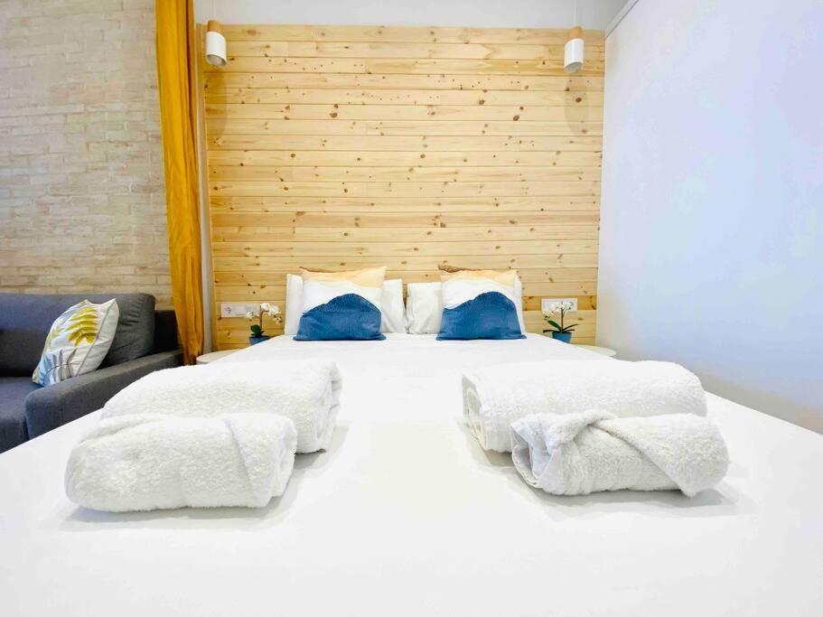 Beautiful Flat Next The Beach Valencia Bagian luar foto