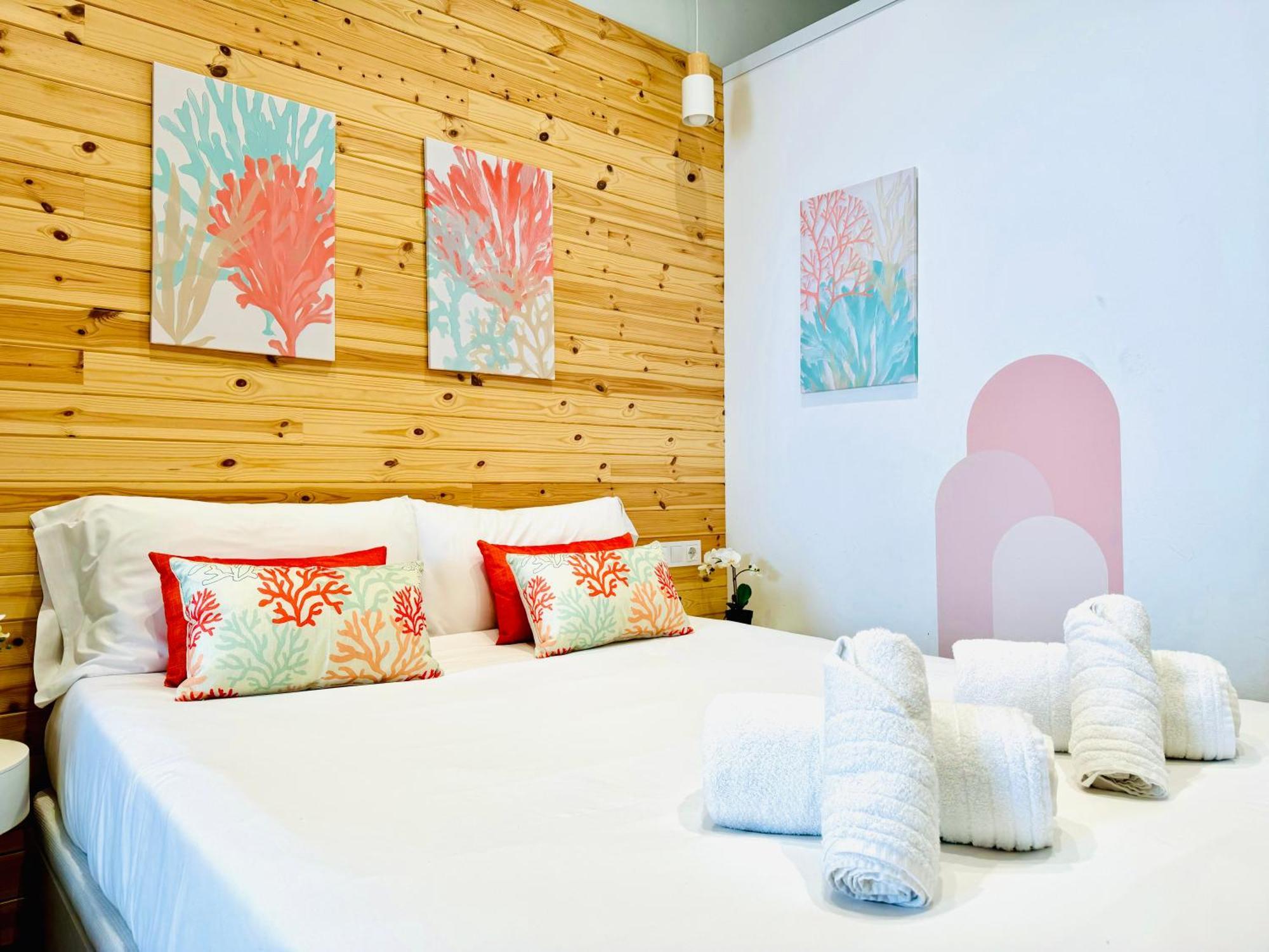 Beautiful Flat Next The Beach Valencia Bagian luar foto