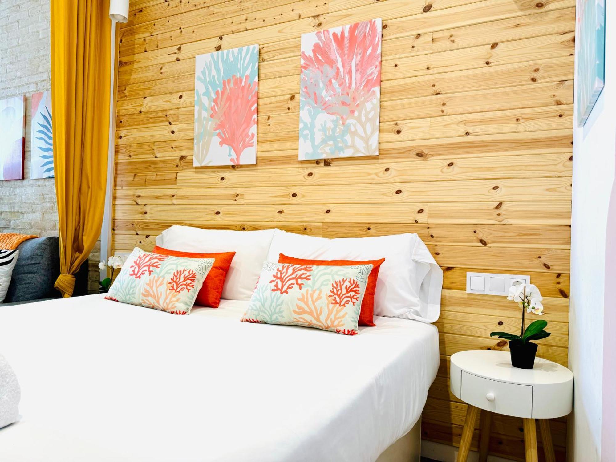 Beautiful Flat Next The Beach Valencia Bagian luar foto