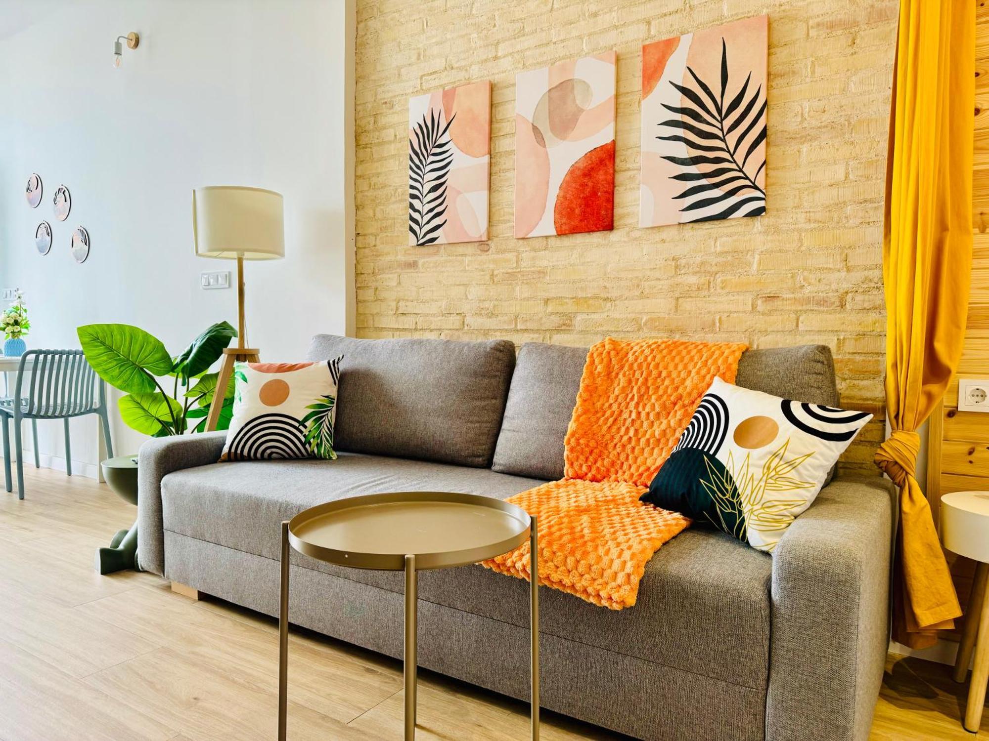 Beautiful Flat Next The Beach Valencia Bagian luar foto